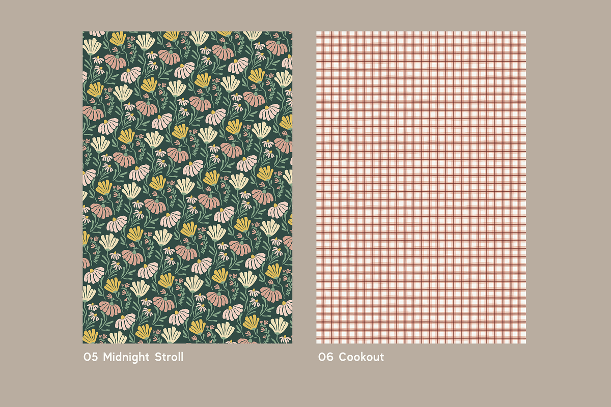 Cottage Core Backgrounds, a Pattern Graphic by cassi has hobbies (Photo 5 of 8)