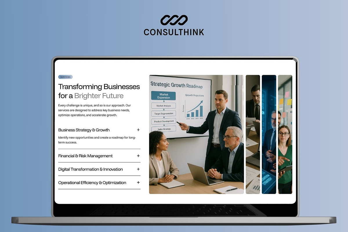 Business Consulting Framer Template, an UI Kit Template by Frameko (Photo 4 of 4)