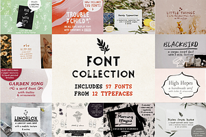 SALE! Font Collection Vol. 4