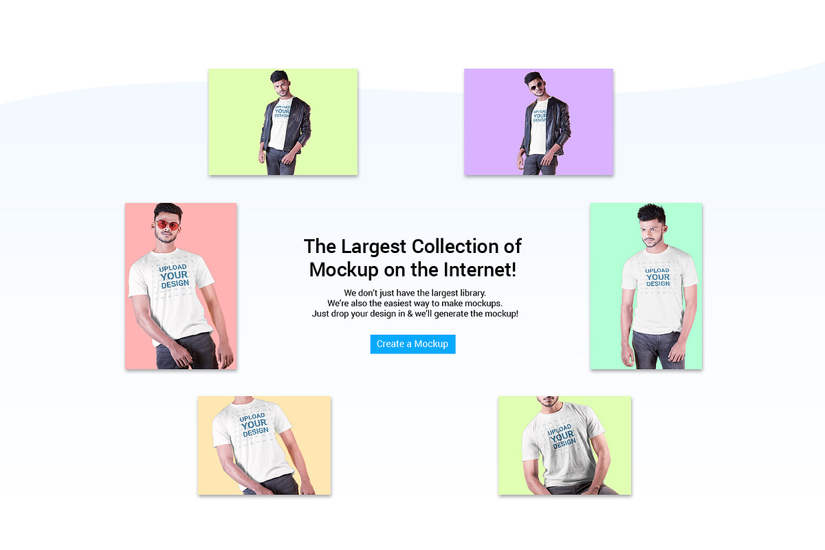 Male t-shirt Mockup-V-2-001, a Shirt Mockup by designvillage (Photo 6 of 6)