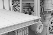 Isuzu Flatbed Truck, a Cars & Vehicle 3D Model by Olives (Thumbnail 18 of 21)
