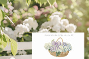 Hydrangea Watercolor Invitation Set, a Decorative Illustration by Sunshine Art (Thumbnail 9 of 13)