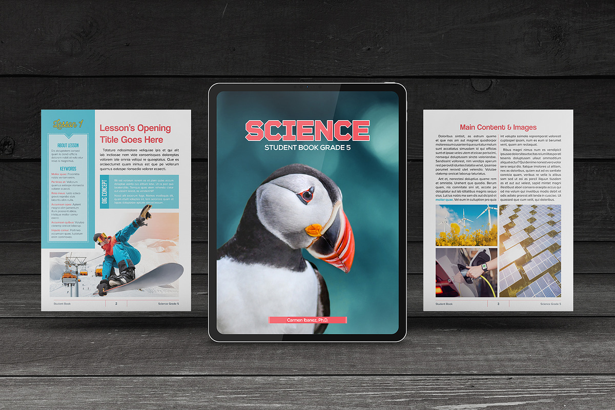 Science eTextbook Template 4.0 Retn, a Magazine Template by fisihsani (Photo 2 of 9)