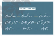 Prague Signatures // Font Duo, a Script Font by floral studio (Thumbnail 4 of 8)