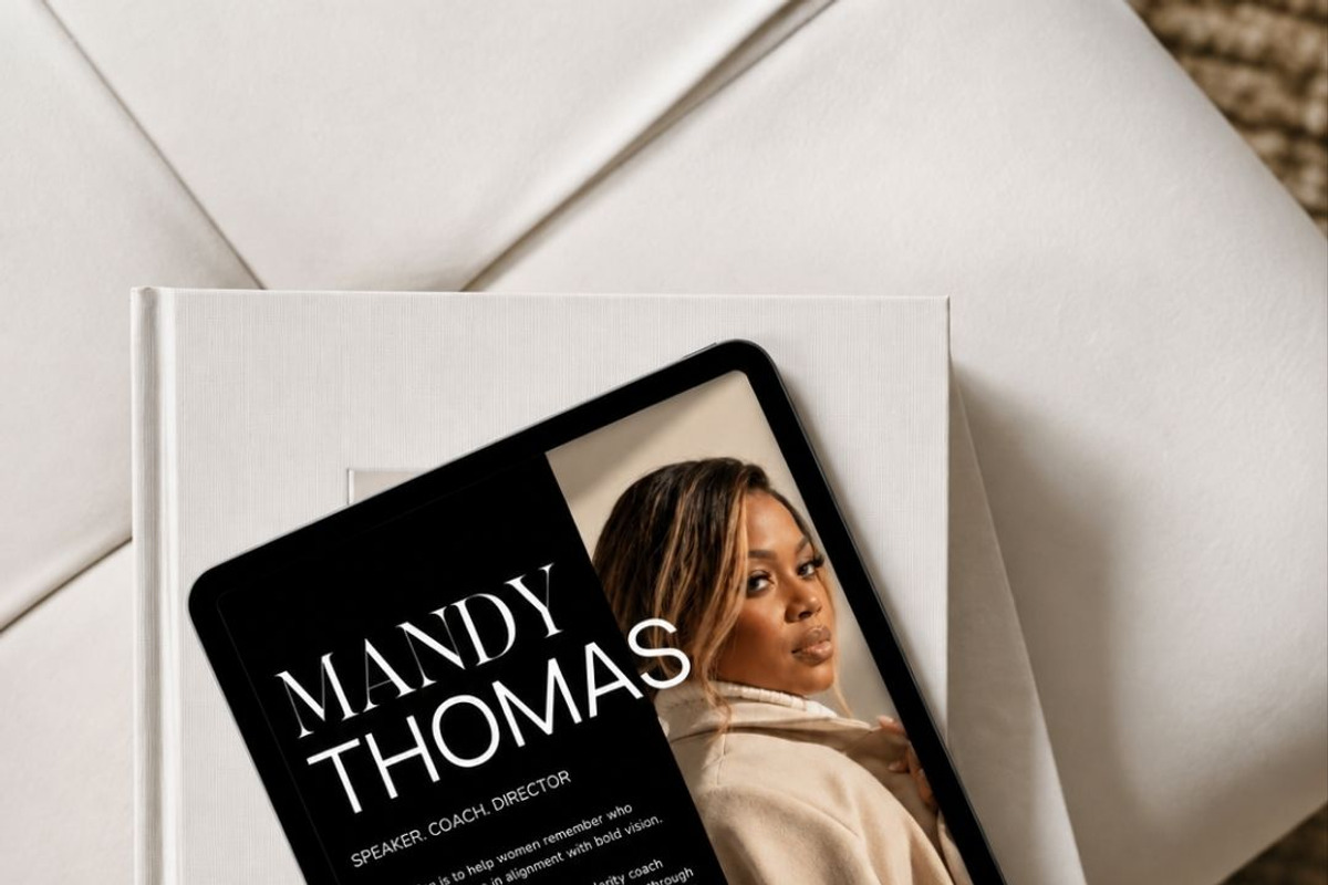 Melanin Speaker Canva Media Kit, a Presentation Template by JOA CREATIVE LAB (Photo 8 of 8)