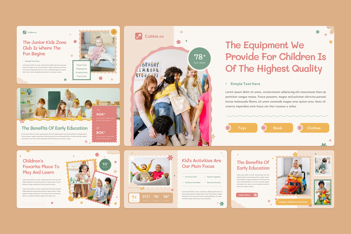 Kids and Baby PowerPoint, a Presentation Template by YossyOneStd (Photo 6 of 6)