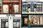 15 Facades and StoreFrontsV2 MockUps, an Advertising Mockup by Free-PSD-Templates (Thumbnail 7 of 7)