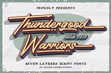 Thundergood Warriors Layered Script