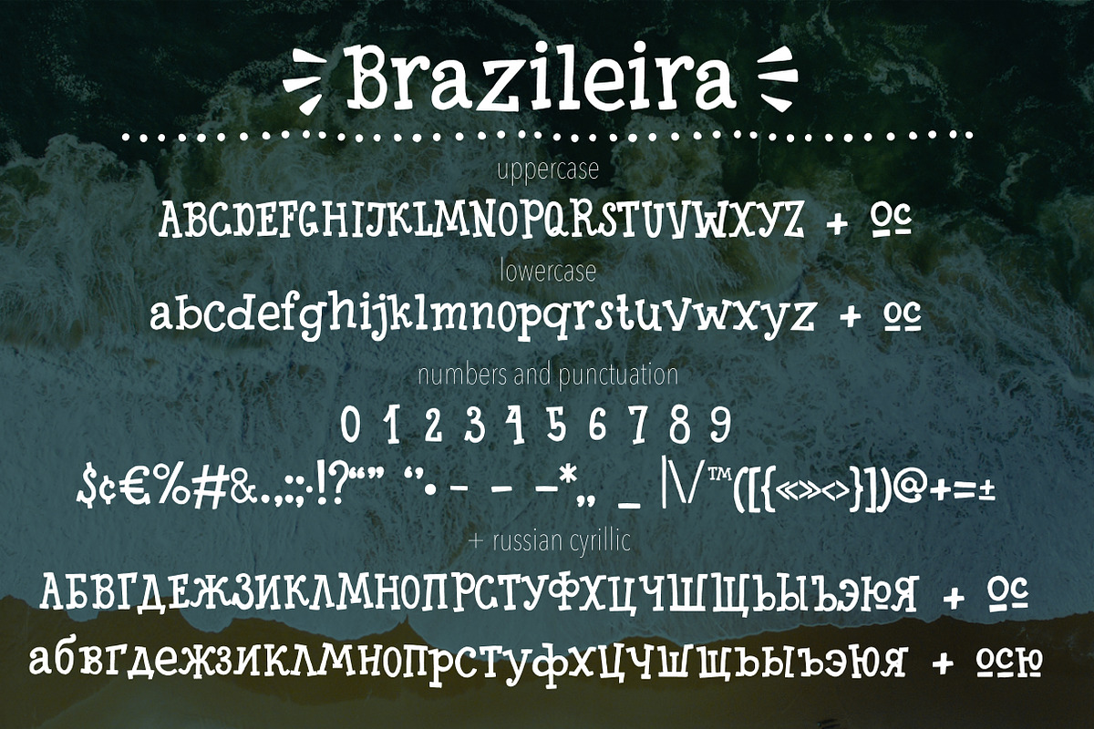 Brazileira - Slab Serif Font preview 8