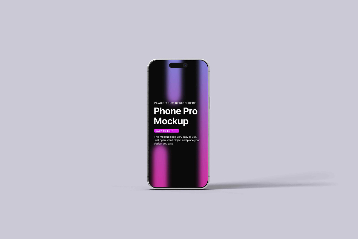 Minimal iPhone Mockup PSD and Figma, an iPhone Mockup by Modern Studio (Photo 5 of 8)