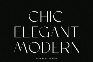 Touch - Chic Sans Serif