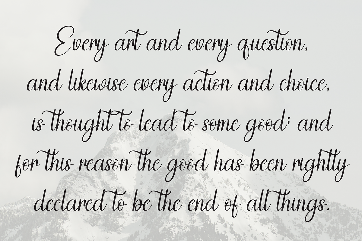 Winter Beauty | Script Font, a Handwritten Font by Scratchones (Photo 6 of 9)