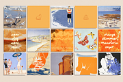 The Traveler Social Media Bundle, a Social Media Template by The Flossy Finch (Thumbnail 8 of 21)