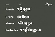 Magrit - Vintage Retro display Serif, a Sans Serif Font by creativemedialab (Thumbnail 12 of 14)
