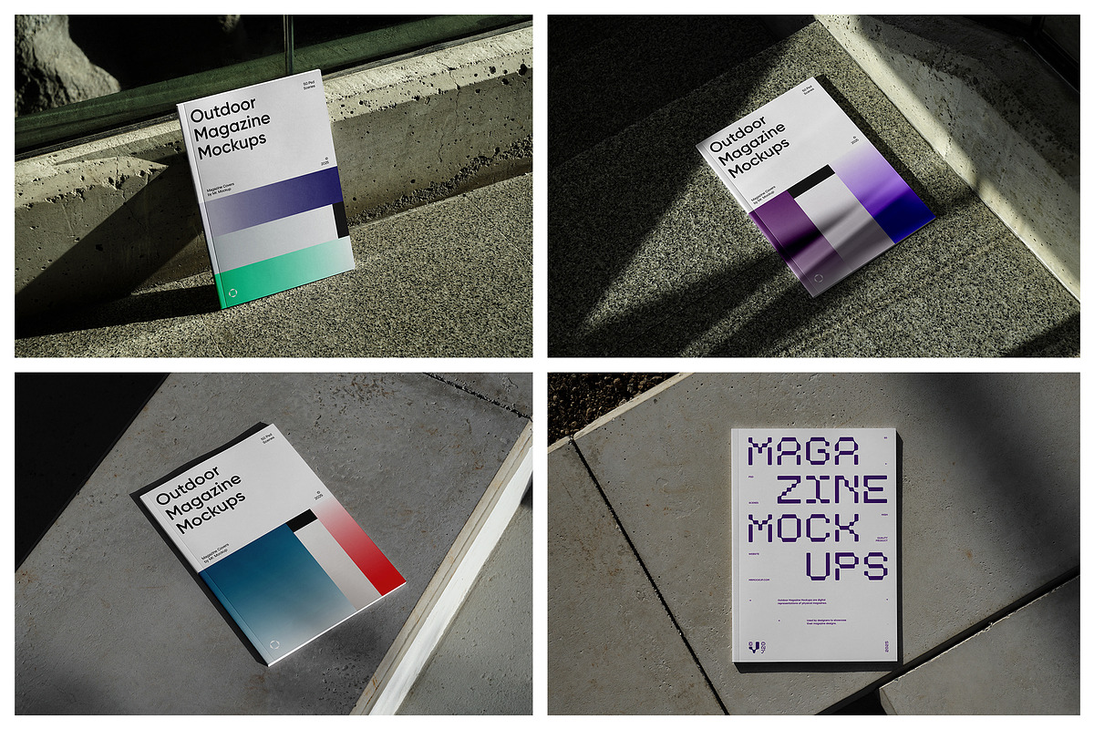 Outdoor Magazine Mockups, a Books & Magazine Mockup by Mr.Mockup™ (Photo 11 of 24)