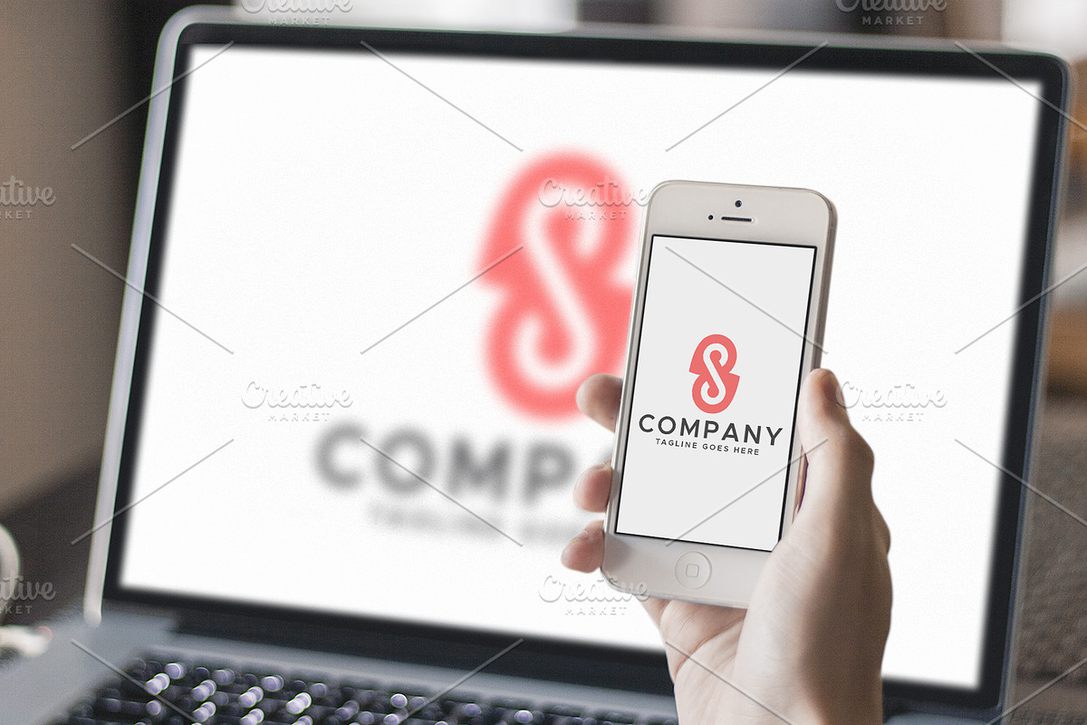 Letter S pin logo design, a Branding & Logo Template by Amadul11 (Photo 4 of 4)