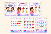 Beginning Letter Sounds Workbook, a Stationery Template by Shumaya (Thumbnail 3 of 5)