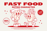 Fast Food Cartoon Illustration, a Food Illustration by ™Creasi (Thumbnail 1 of 6)