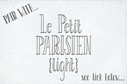 Le Petit Parisien Font, a Serif Font by The Pen and Brush (Thumbnail 5 of 5)