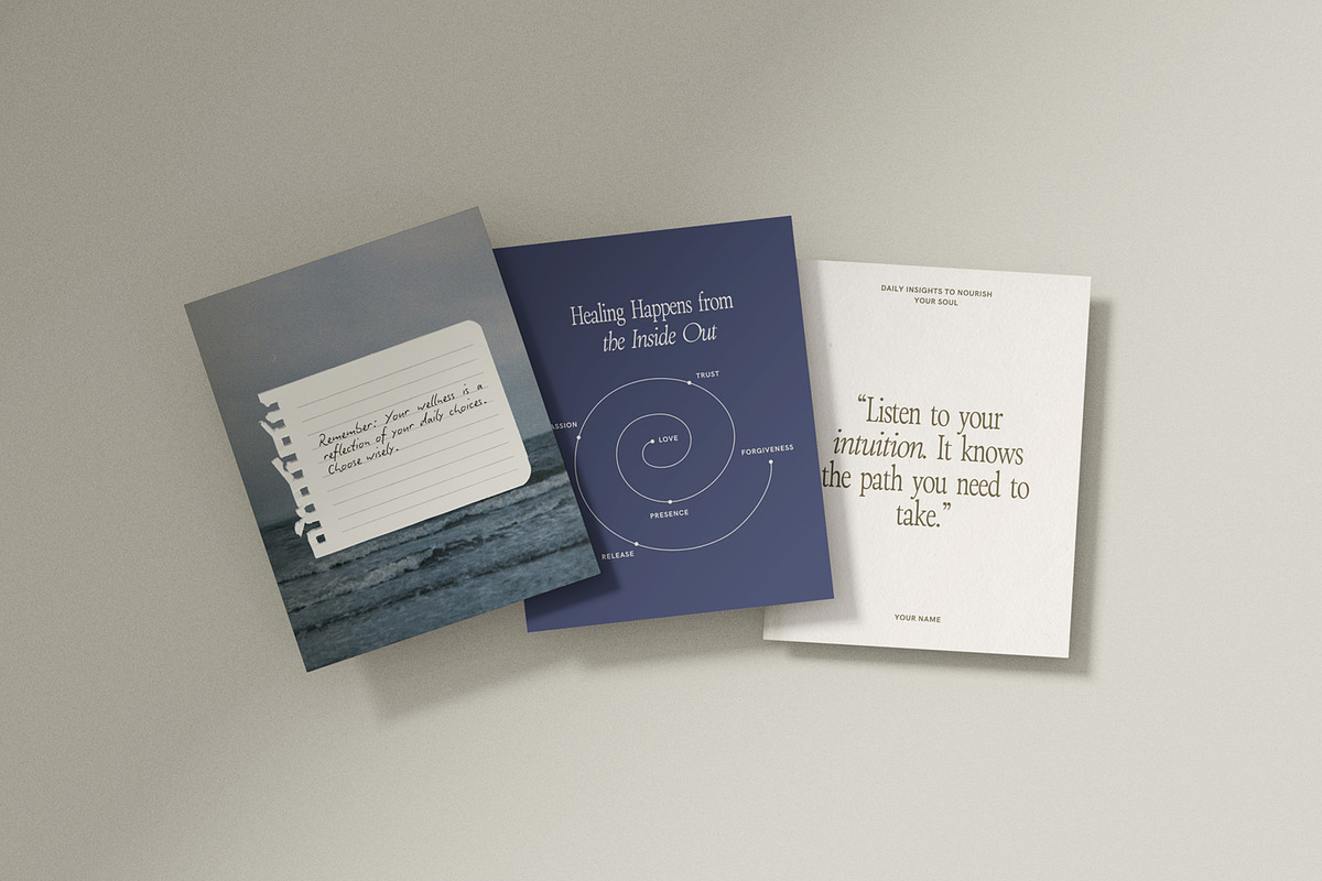 Holistic Wellness Template - Canva, a Social Media Template by Willoe Studio (Photo 4 of 11)