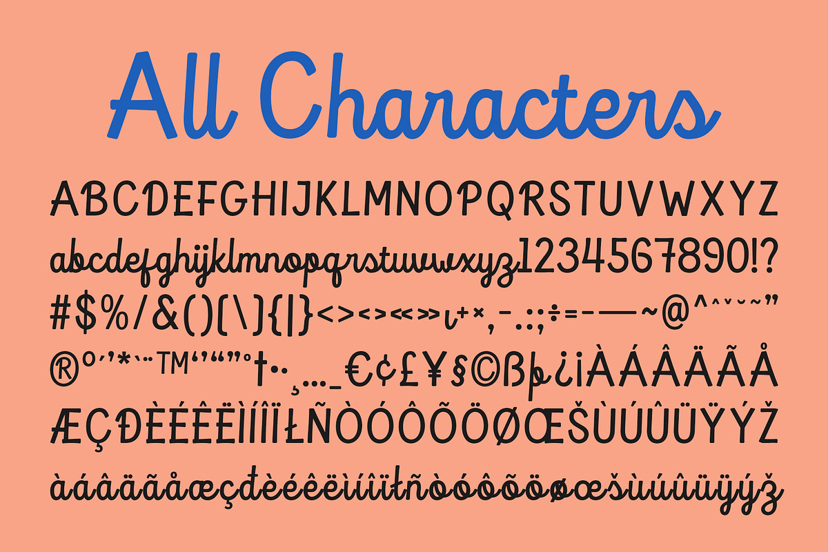 CS Britney – Script Font, a Script Font by Craft Supply Co. (Photo 8 of 8)