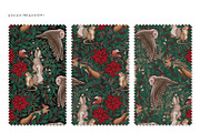CHRISTMAS FOREST - patterns & motifs, an Animal Illustration by Liiafis (Thumbnail 4 of 15)