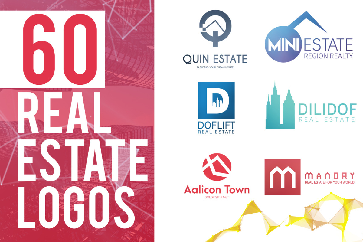 Real Estate & Architecture Logos, a Branding & Logo Template by AN Productions (Photo 1 of 33)