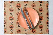 Retro Halloween Patterns & Elements, a Pattern Graphic by Kokoshka (Thumbnail 7 of 9)