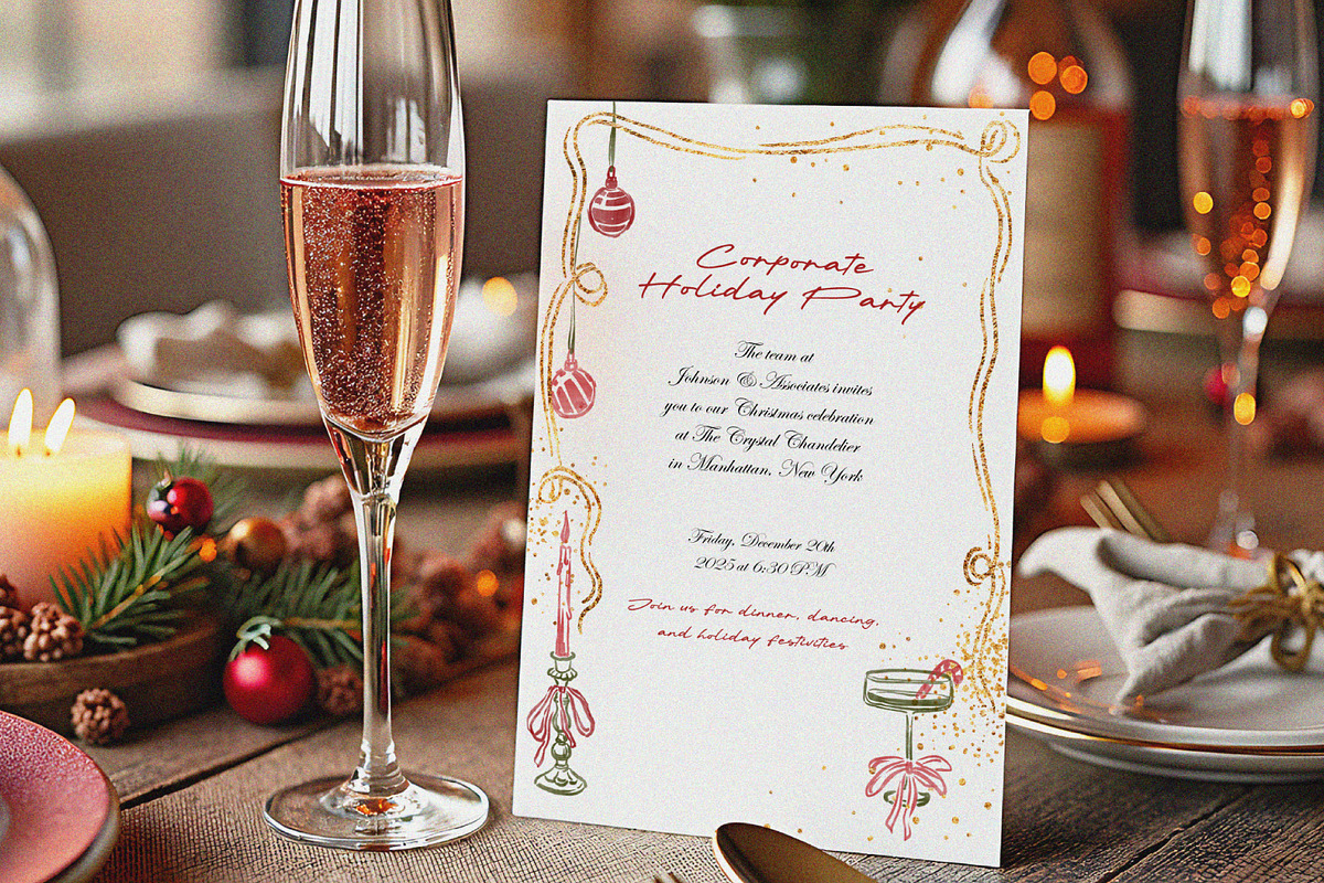 Watercolor Vintage Christmas, a Graphic by ollalya (Photo 10 of 10)