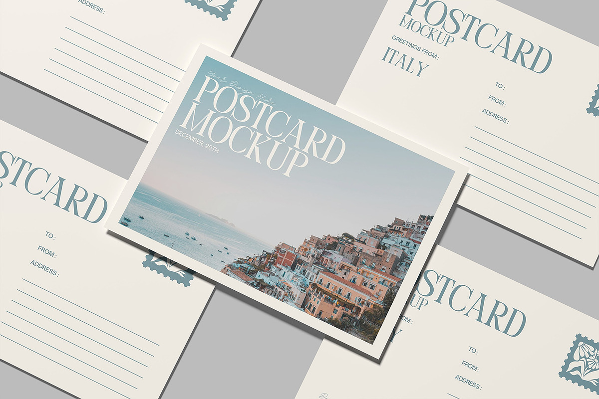 Postcard Mockup, a Product Mockup by ZifaraDesign (Photo 5 of 5)
