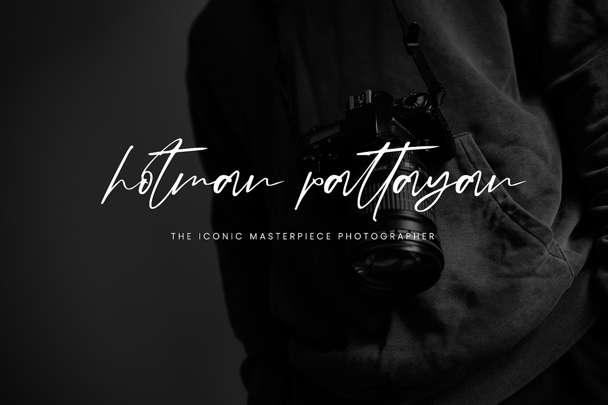 Hoteight - Absonstype, a Script Font by Absonstype (Photo 4 of 11)