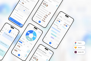 Job Management Mobile App UI Kit