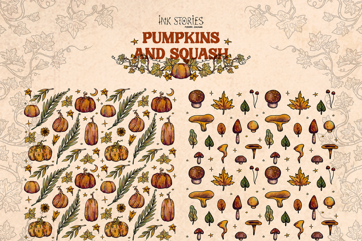 Pumpkins and Squash, a Seasonal Illustration by Ink Stories (Photo 17 of 20)