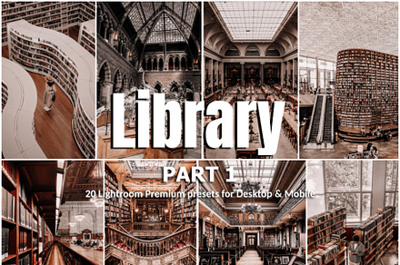 20 Lightroom Presets Library part 1