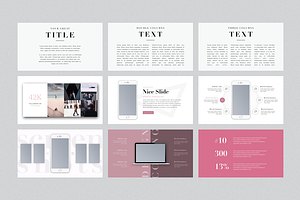 LONDON Keynote Template Gift