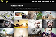 Scoop - Creative Portfolio WP Theme, a WordPress Template by 7Theme (Thumbnail 2 of 2)