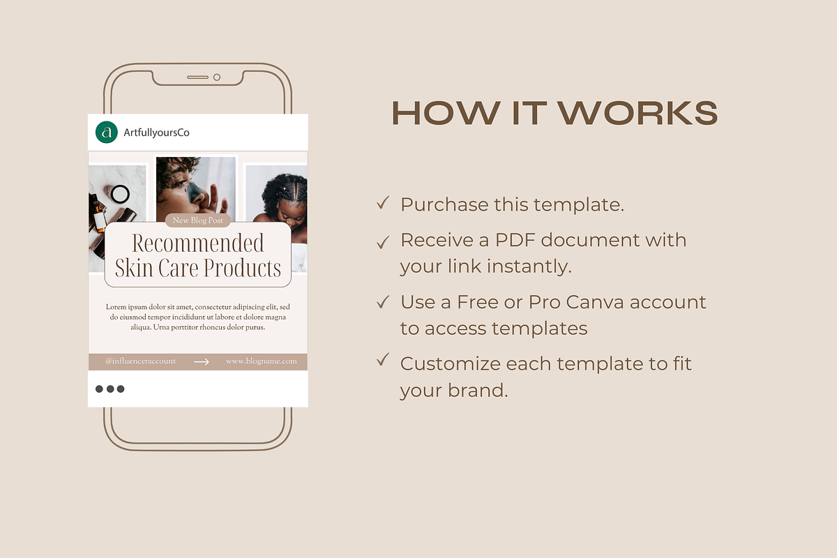 Muse | UGC Creator Social Templates, a Social Media Template by Artfullyours (Photo 6 of 11)
