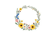 Spring Floral Wreath SVG Bundle, a Graphic by Gfx_Store (Thumbnail 13 of 13)