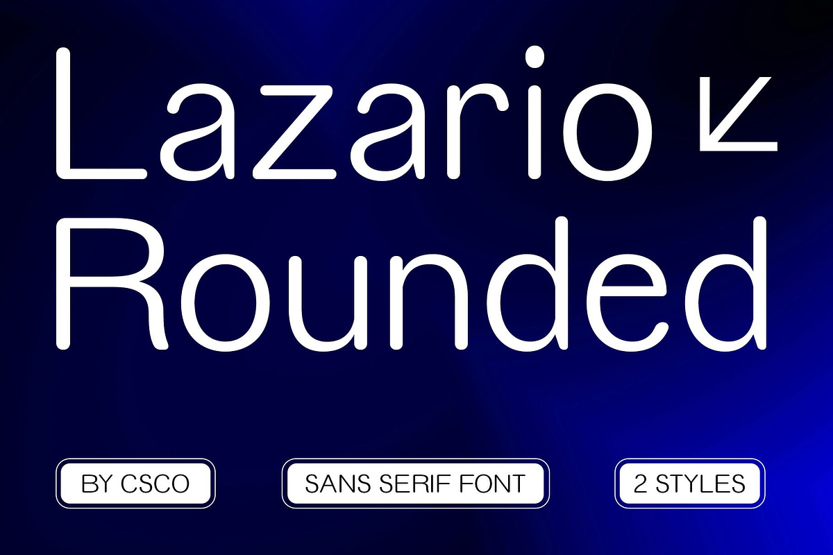 Lazario Rounded, a Sans Serif Font by Craft Supply Co. (Photo 1 of 8)
