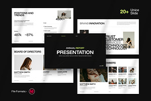 Annual Report Presentation Template