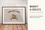 Treehouse Cabin, an Illustration by the cabin supply co (Thumbnail 3 of 3)