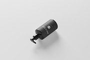 Black & White Mockups - Pump Bottles, a Packaging Mockup by pmvch (Thumbnail 129 of 160)