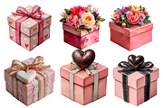 Valentines Gift box Clipart, an Illustration by Designworld (Thumbnail 3 of 5)
