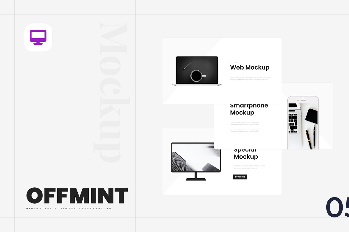 Offmint – Minimalist Keynote, a Presentation Template by Ermedia Studio (Photo 6 of 8)