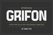 Grifon, a Sans Serif Font by twinstd (Thumbnail 1 of 11)