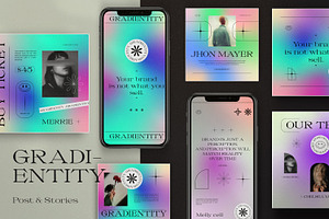 Gradientity - Brand Instagram Pack