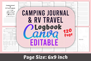 Camping Journal & RV Travel Logbook