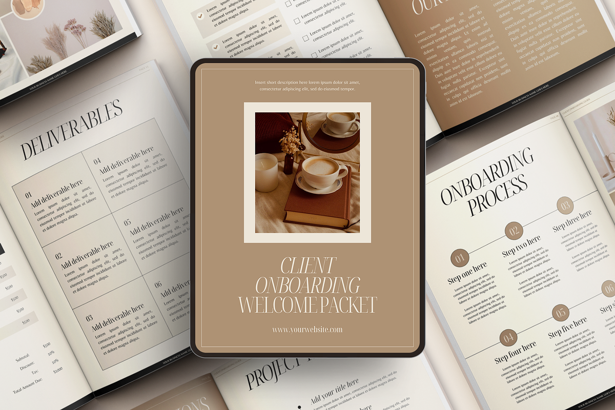 TERRA Client Onboarding Guide, a Marketing Template by Creatif Foundry (Photo 1 of 8)