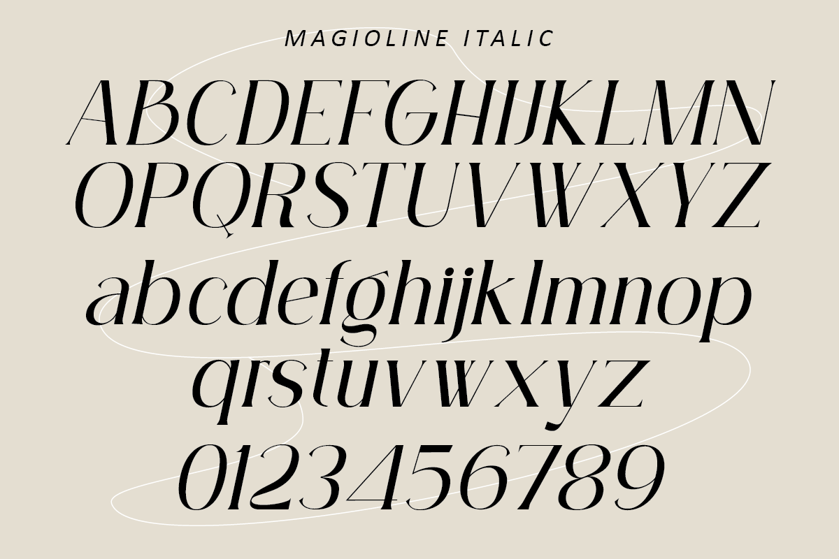 Magioline, a Serif Font by Muksal Creative (Photo 8 of 9)