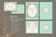 Baroque Wedding Stationery Suite, an Invitation Template by ilustrinna (Thumbnail 2 of 14)